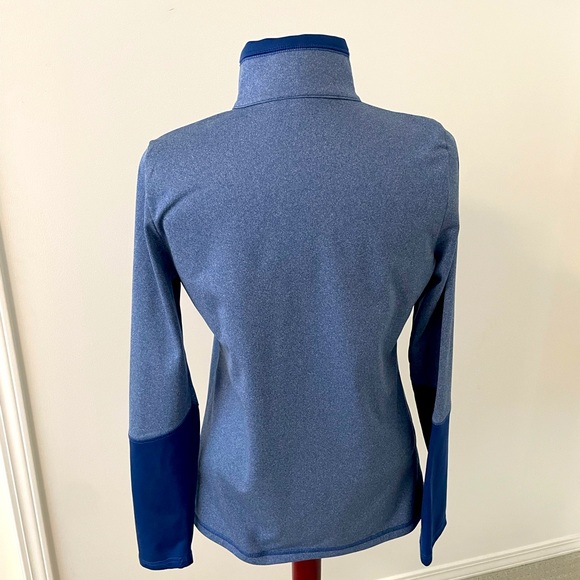 North Face blue 1/4 Zip Pullover Size M - Picture 6 of 7